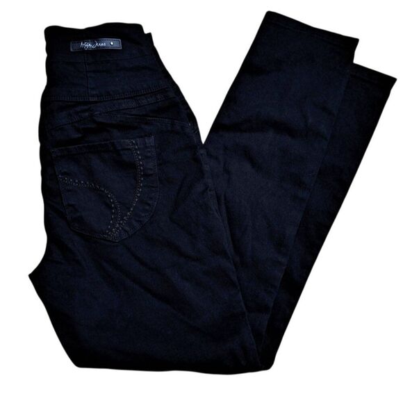 Ariya Jeans Women's Curvy Jegging Corset Black Extra Soft Sz 11-12 - Picture 6 of 7